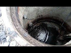 Глина в трубе. Пришли к выводу что имеет место разлом трубы.