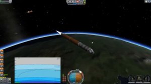 How to get an orbit in Kerbal Space Program