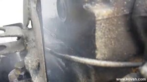 Прорыв выхлопных газов через прокладку наружу
