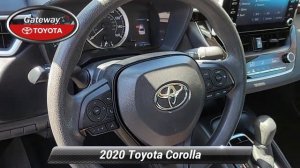 Certified 2020 Toyota Corolla LE, Toms River, NJ J101812A