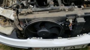 Бампер TYG на Пежо\Peugeot 406 и снятие радиатора кондиционера.