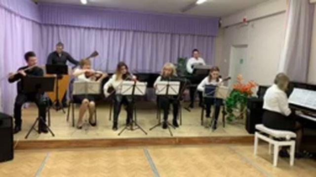 Ансамбль преподавателей "Экспромт" Полонез М.Огинский смотреть онлайн