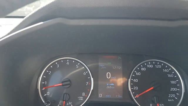 Toyota RAV4 New 2.0 разгон от 0 до 100 км/ч. смотреть онлайн