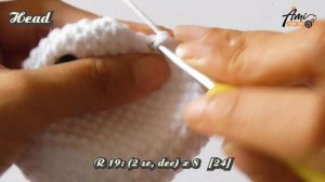 #535 | Hello Kitty in Pikachu Outfit Amigurumi (1/4) | How To Crochet Dolls Amigurumi | @AmiSaigon