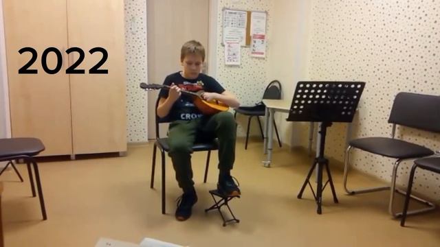 Игра на домре ,,Как у наших у ворот" 2023-2022. смотреть онлайн