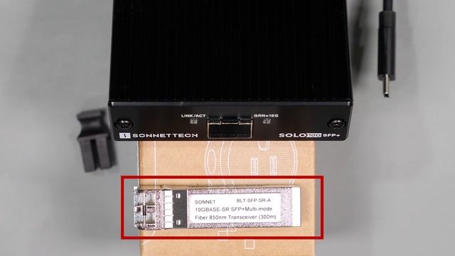 Sonnet Solo Thunderbolt 10GbE Network Adapter смотреть онлайн