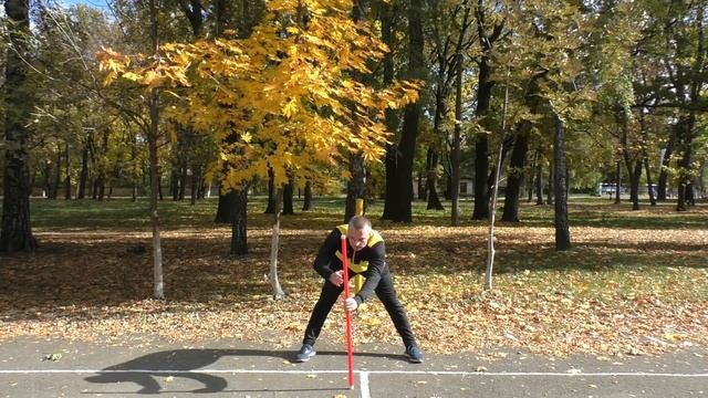 Комплекс ЗРВ з гімнастичною палицею. Дистанційне навчаня. Фізична культура.