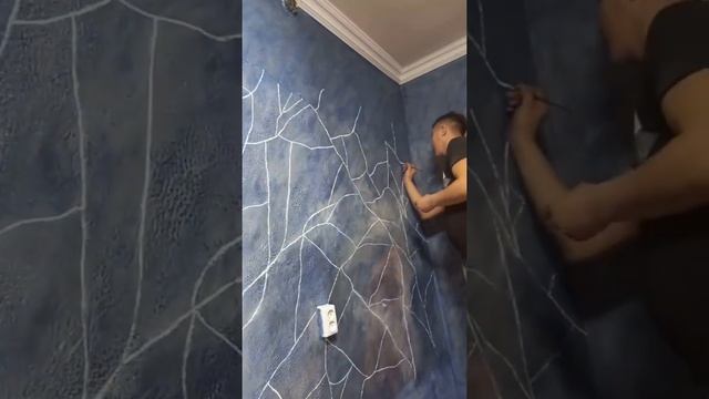 декоративная штукатурка / деревенский лофт стиль. смотреть онлайн