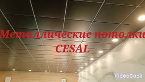 Металлические потолки CESAL