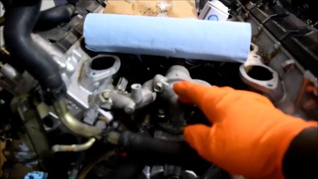 Coolant Thermostats for the VK45DE engine. Infiniti M45, Q45, FX45