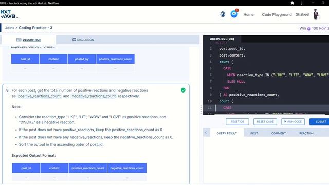 Joins | SQL | Coding Practice - 3 | CCBP 4.0 | NxtWaVe смотреть онлайн