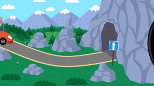 Kitty and the Magic Garage  - The Construction Cite  - cars cartoons