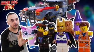 Папа Роб собирает набор LEGO Movie 2. Сборка Лего Багги! Часть 3.