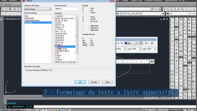 AutoCAD Fra 03 Les CHAMPS Partie1 Par AOUNI Mustapha jan 2015. смотреть онлайн