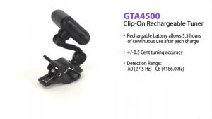 GTA4500 Clip-On Rechargeable Tuner