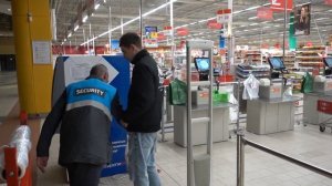 Обучающий ролик для сотрудников линии касс самообслуживания
