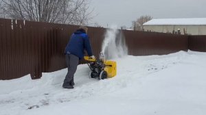 обзор снегоуборочной машины мастер 6.5