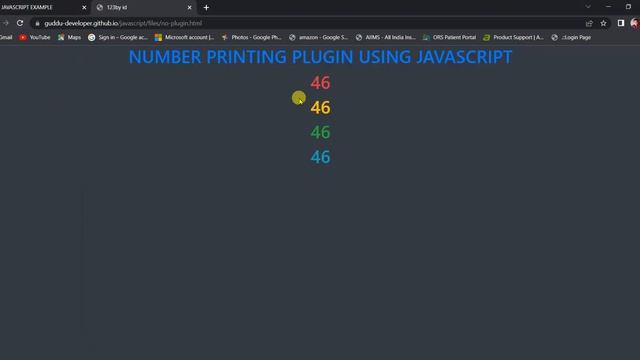 SIMPLE INCREASE NUMBER PLUGIN IN JAVASCRIPT