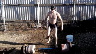 Ice Bucket Challenge, Deadlift 100 kg
