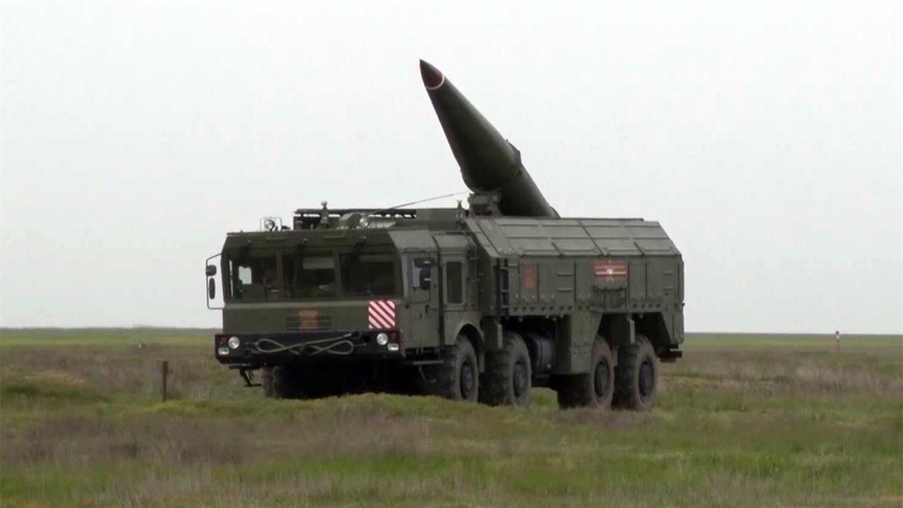 В Астраханской области на полигоне белорусские военные осваивали применение комплексов «Искандер-М».
