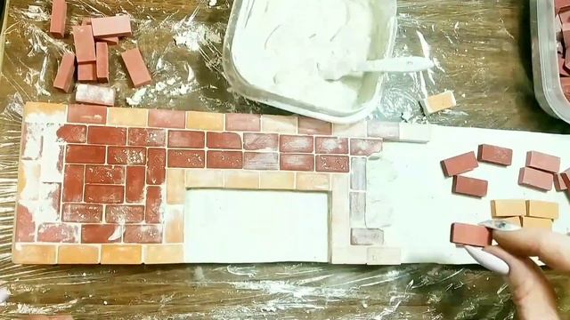 ? Мини барбекю комплекс из мини кирпичей ? смотреть онлайн