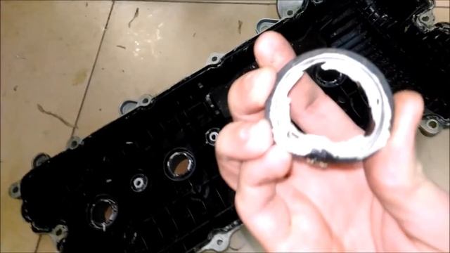 Клапанная крышка порше кайен