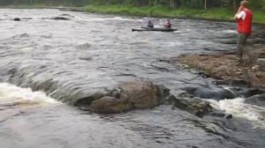 Суна 2010, порог Мельничный, Таймень-2