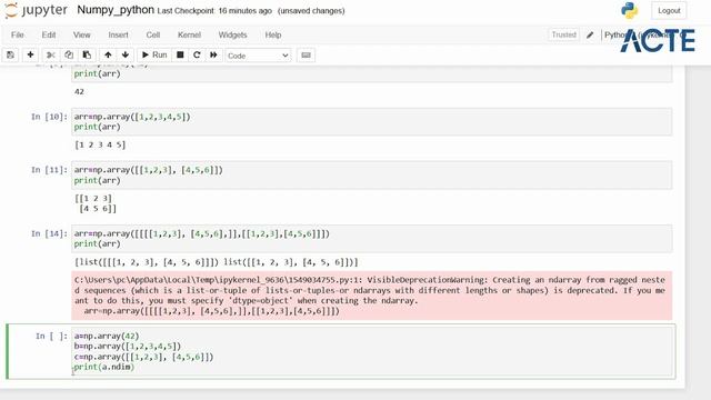 PYTHON  |  "Python NumPy Tutorial: Essential Functions and Features"  | Part - 7