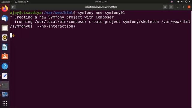 Ubuntu Web Development Symfony6.x  Installation Part-16 | Ubuntu 20.04