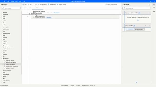 Automate actions on CMD with Power Automate Desktop - Tutorial смотреть онлайн