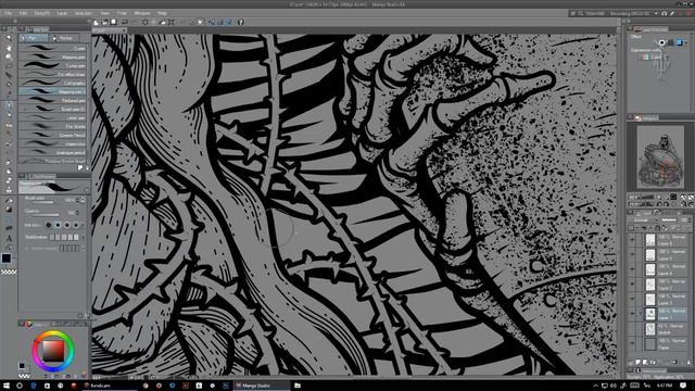 T SHIRT DESIGN (Winya No. 97) Digital drawing in Manga studio or Clip studio paint смотреть онлайн