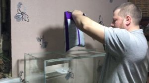 ЗАПУСКАЕМ АКВАРИУМ НА ЗЕМЛЕ!!!РЕСТАРТ АКВАРИУМА 150л!!!#СИДИМДОМА