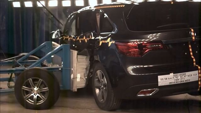 2014 Acura MDX AWD SUV - Barrier Crash Test смотреть онлайн