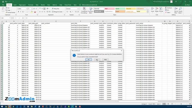 How to Load Test Data in WordPress, Load 20,000+ Articles using phpMyAdmin – ZoomAdmin смотреть онлайн