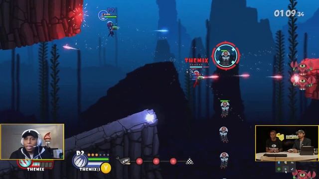 Swimsanity! Co-Op Gameplay (PC, PS4, Xbox One, Switch) смотреть онлайн