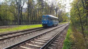 Последние Татры в Москве.... Трамвай  Tatra T3 (МТТЧ). Маршрут 28