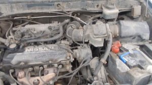 Работа двигателя Nissan Prairie