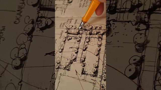 Как удобно и быстро скетчить  концепции ландшафтного дизайна. Проект в Берлине. Эдуард Кичигин