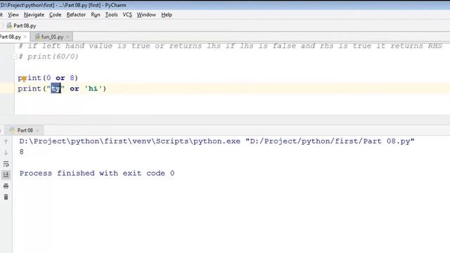 Day 24 Operators in Dept logical Operators Part 6 смотреть онлайн
