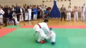 Подножка в Каратэ
