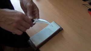 Заточка керамбита простыми средствами