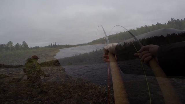 Salmon fishing Varzuga Russia 2014 смотреть онлайн