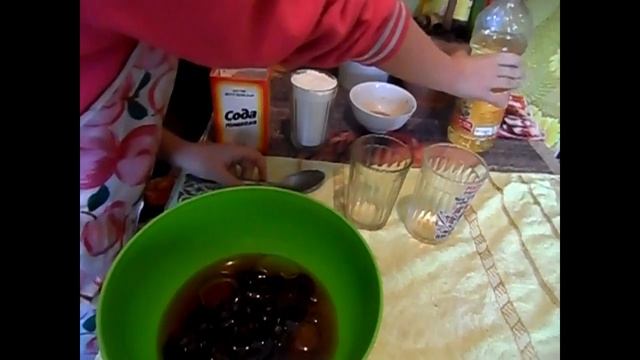 Кулинарный влог №2.  Печём пирог Негритёнок.