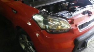 Kia soul 1.6 16v. Bomba de combustível queimada