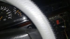 Ремонт подсветки приборов w124