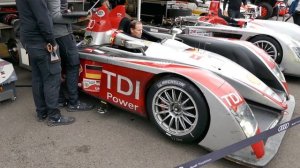 Audi R10 TDI Le Mans start up Goodwood Festival Of Speed 2023