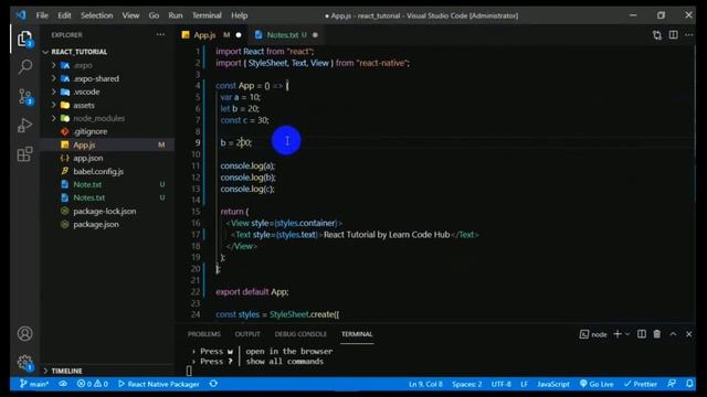 Differences between 'var' , 'let' and 'const' ( Myanmar Language ) смотреть онлайн