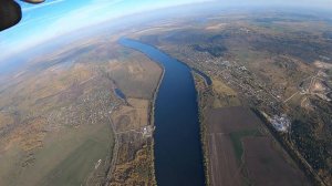 Прыжок №6 с парашютом 4000м программа RW (групповая акробатика) Аэроград Коломна (Москва)