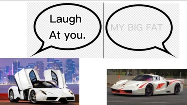 Ferrari Enzo and Ferrari Fxx meme смотреть онлайн