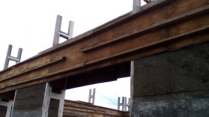 Замес арболита мотобуром 2